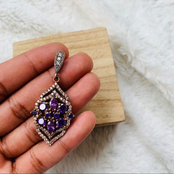 bedouinjewels Jewelry - ⭕️SOLD⭕️Turkish Amethyst Pendent Bronze 925